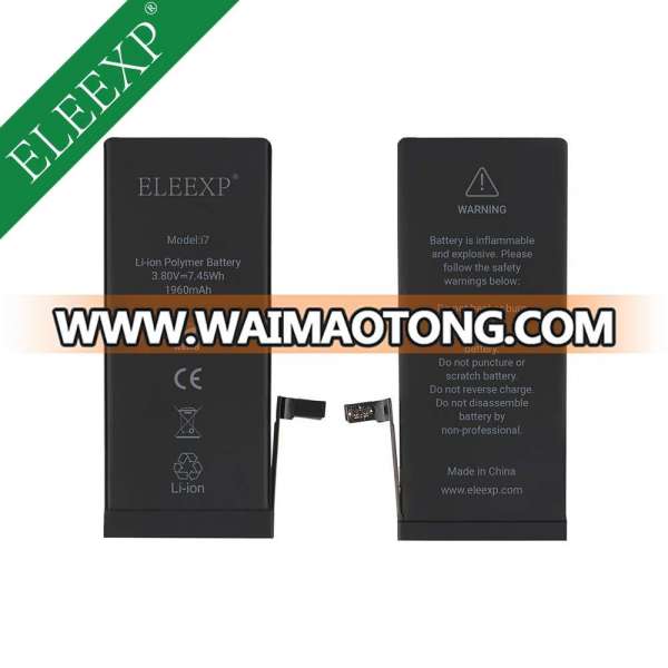 Batttery for iphone 7 with Capacity 3.80V with Cheap Price For iphone OEM Battery